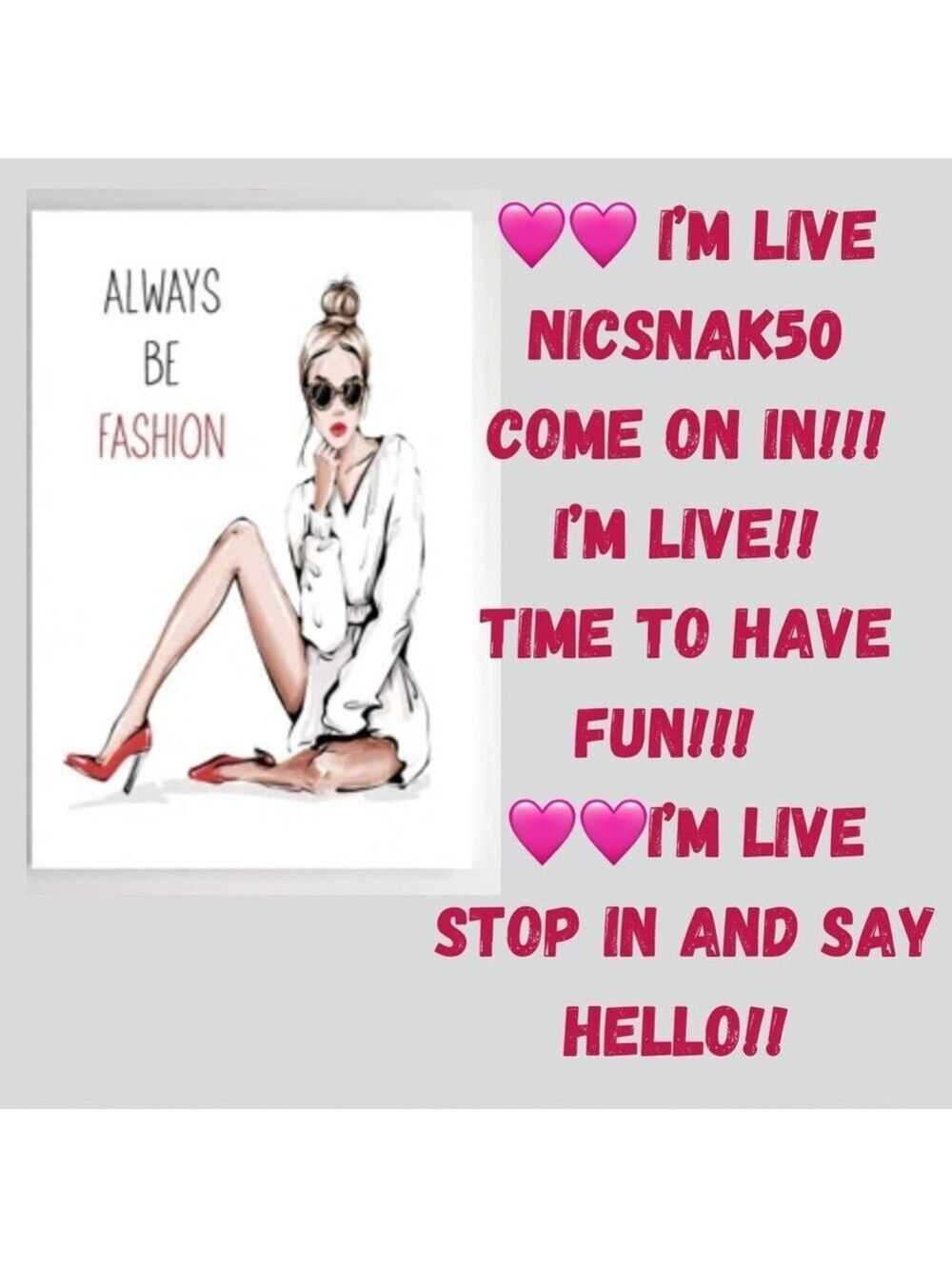 📣Like my flyer to be notified!!📣 💄👜🕶️I’M LIVE💄👜🕶️I’M LIVE - Picture 9 of 13